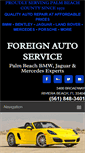 Mobile Screenshot of foreignautoservices.com